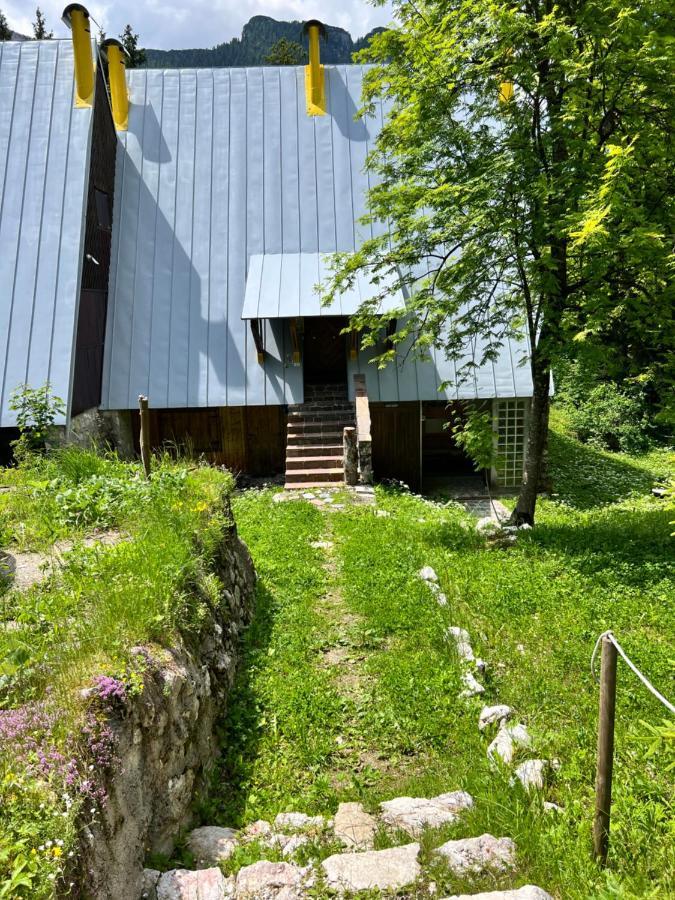 ~Chalet_Rifugio Tra I Boschi~ Sella Nevea Esterno foto