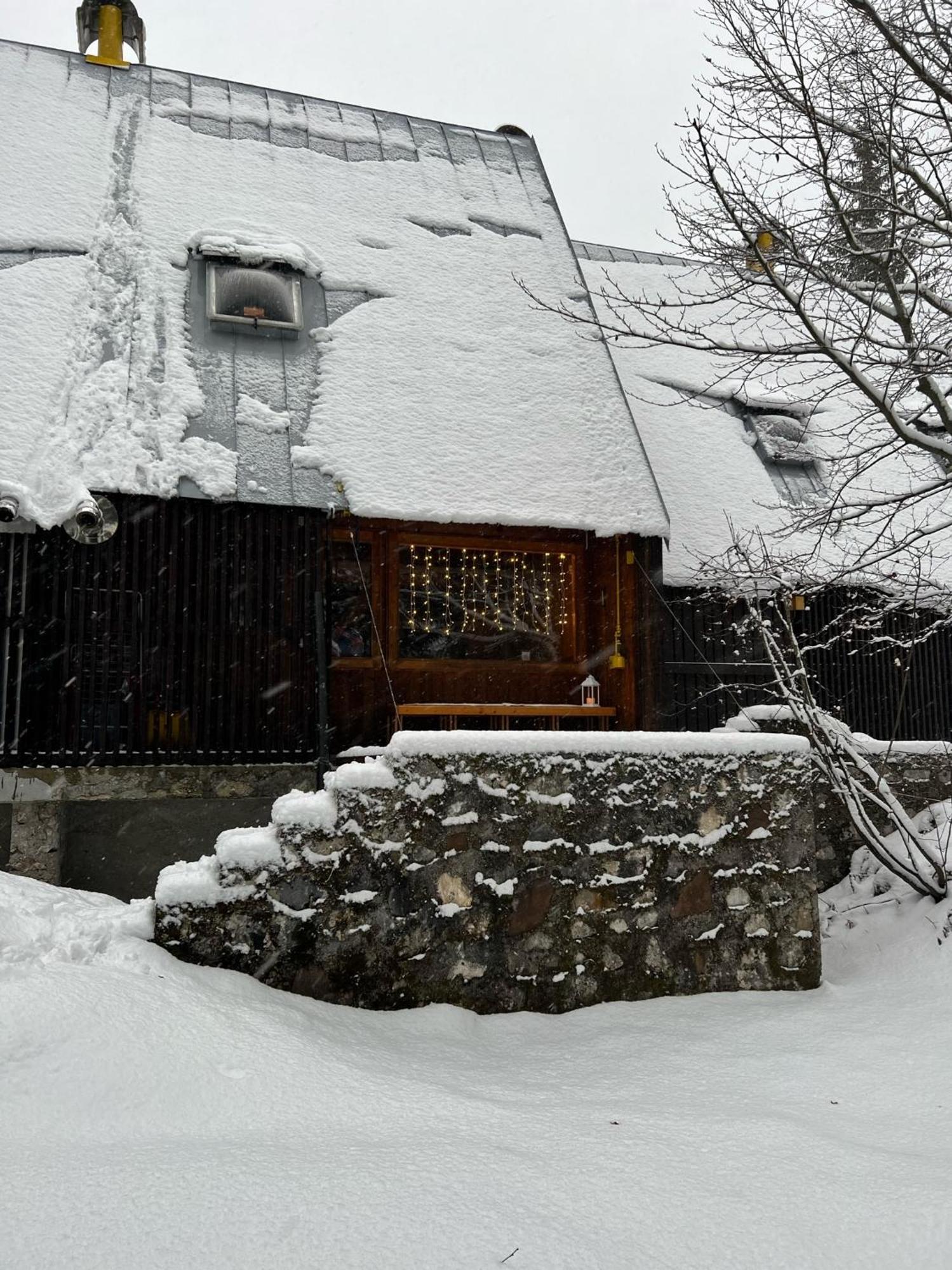 ~Chalet_Rifugio Tra I Boschi~ Sella Nevea Esterno foto
